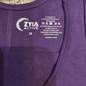 Zyia Blackberry Twist Tank